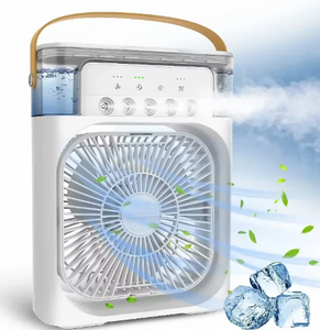 MINI VENTILADOR - HUMIDIFICADOR - AIRE ACONDICIONADO 3EN1