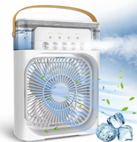 MINI VENTILADOR - HUMIDIFICADOR - AIRE ACONDICIONADO 3EN1